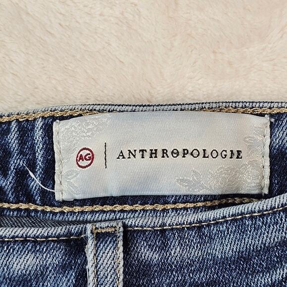 AG Anthropologie Adriano Goldschmied Jeans 27P Petite Front Pocket Button Up Fly - Picture 3 of 9